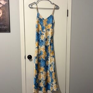 Cider Floral Maxi dress size small NWT